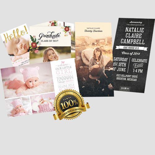 Image of annoucement cards display, Annoucement Cards, Perfect Image Printing