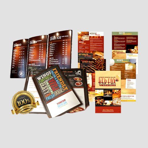 Image of Restauurant menus display, Restaurant menus, Perfect Image Printing