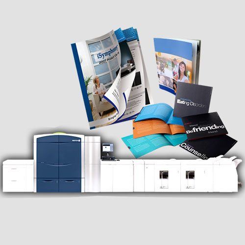 Image of display of booklet prints, Booklet Printing, Perfect Image Printing