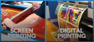 What is Difference Between Screen Printing and Digital Printing?