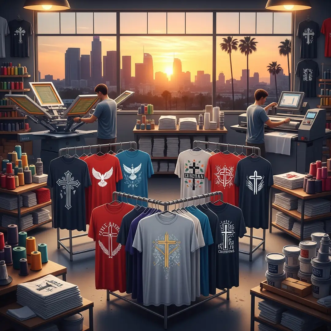 Custom T-Shirt & Apparel Printing In Los Angeles: Your Complete Guide