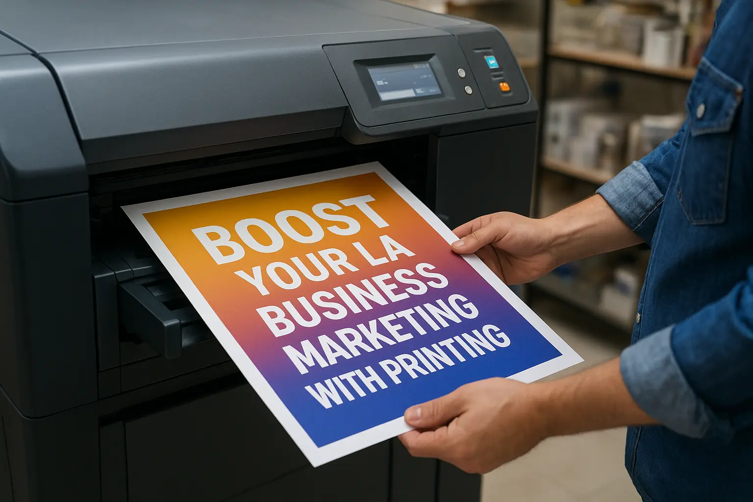 10 Ways to Boost Your LA Business Marketing With Printing