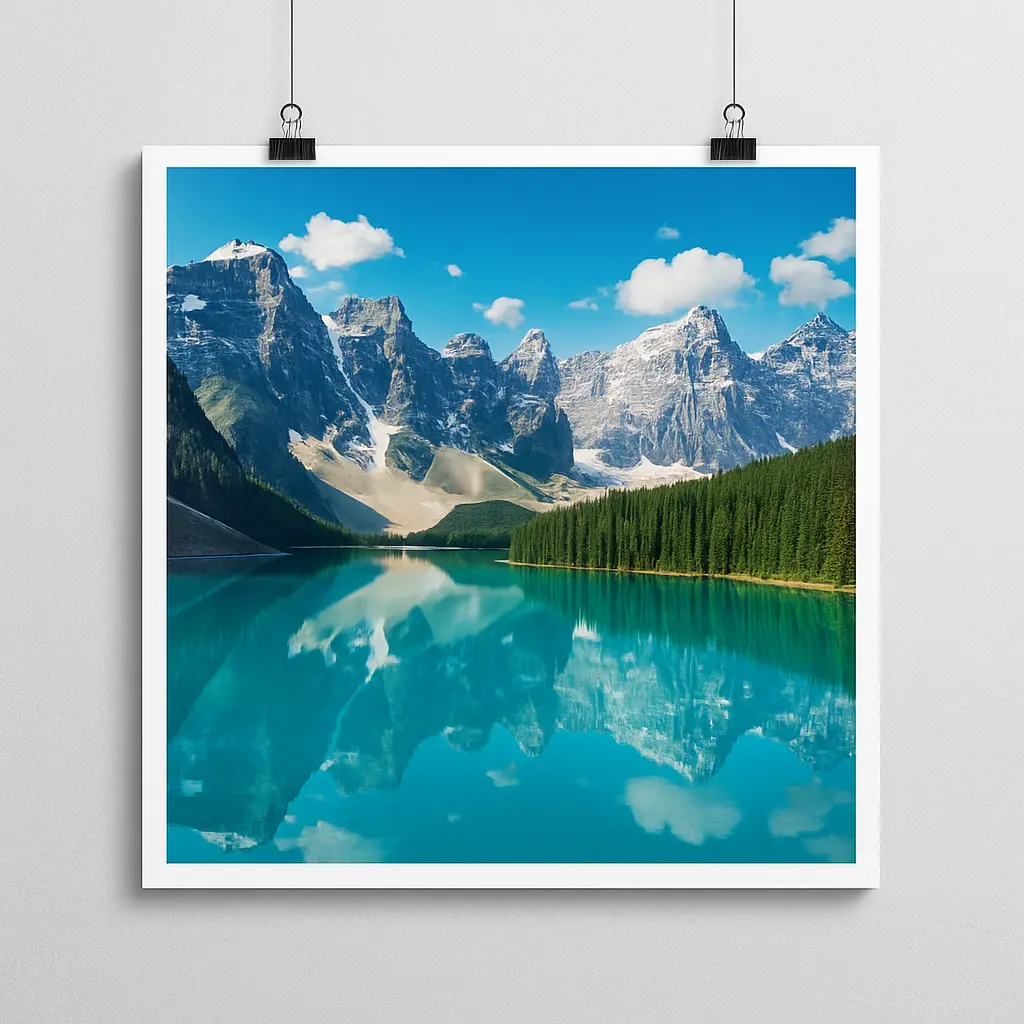 High-resolution photographic posters