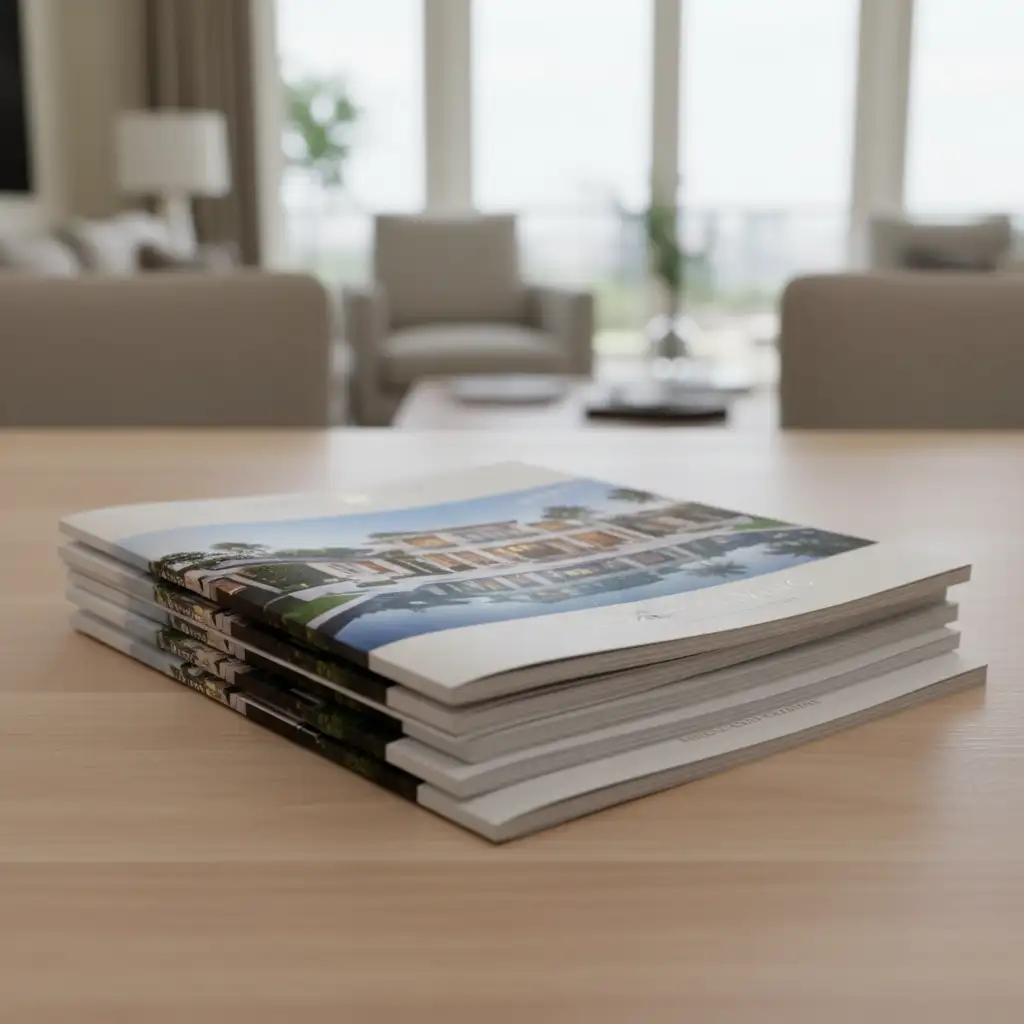 How Custom Brochure Printing Helps Realtors in LA