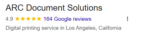 ARC Document Solutions