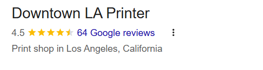 Downtown LA Printer