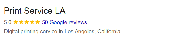 Print Service LA