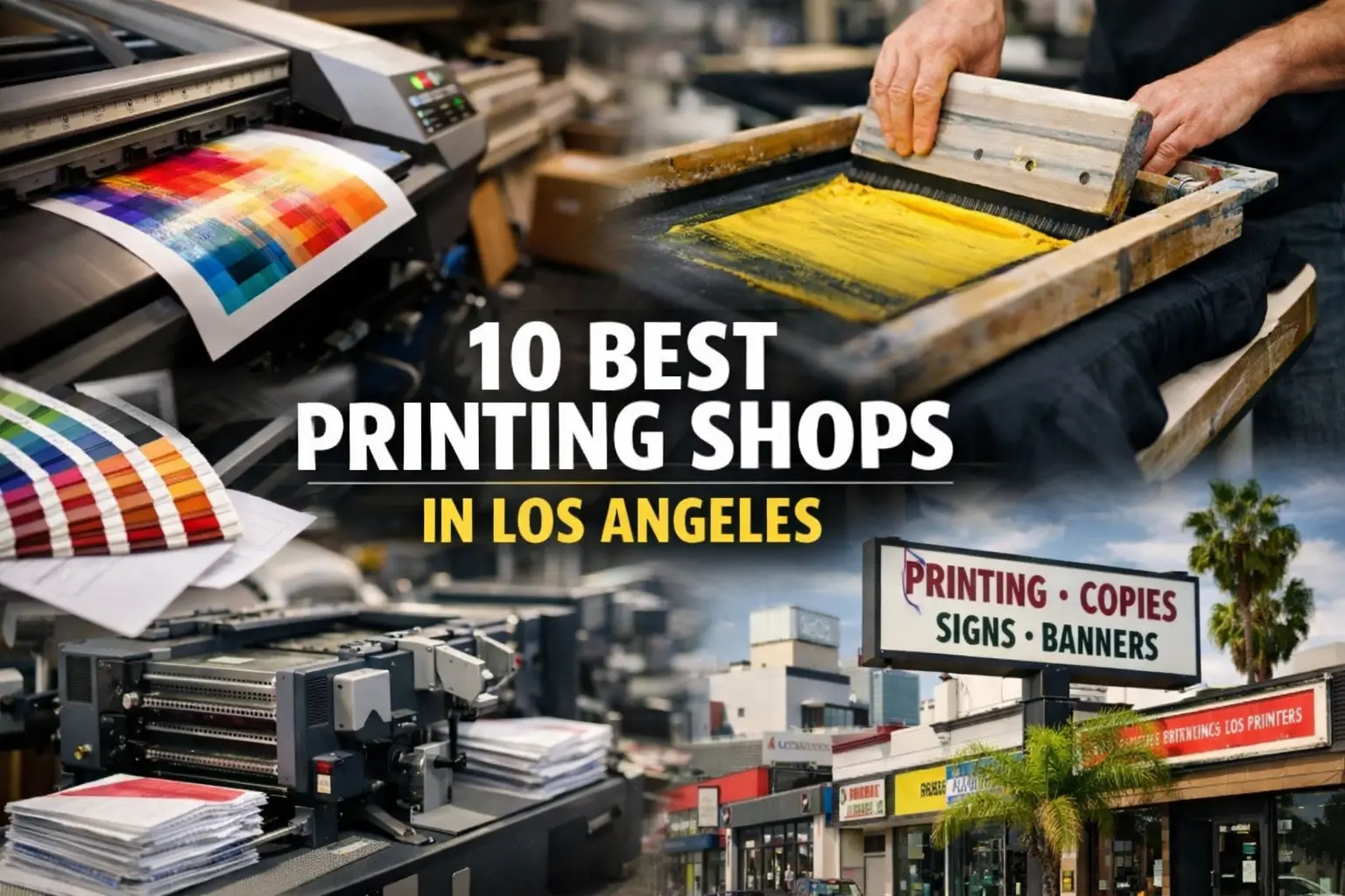 10 Best Printing Shops in Los Angeles