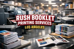 Rush Booklet Printing Services Los Angeles – Get Booklets Fast
