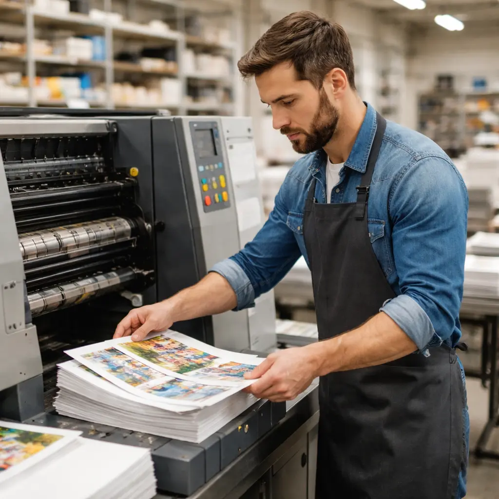 Printing Shop in Downtown Los Angeles