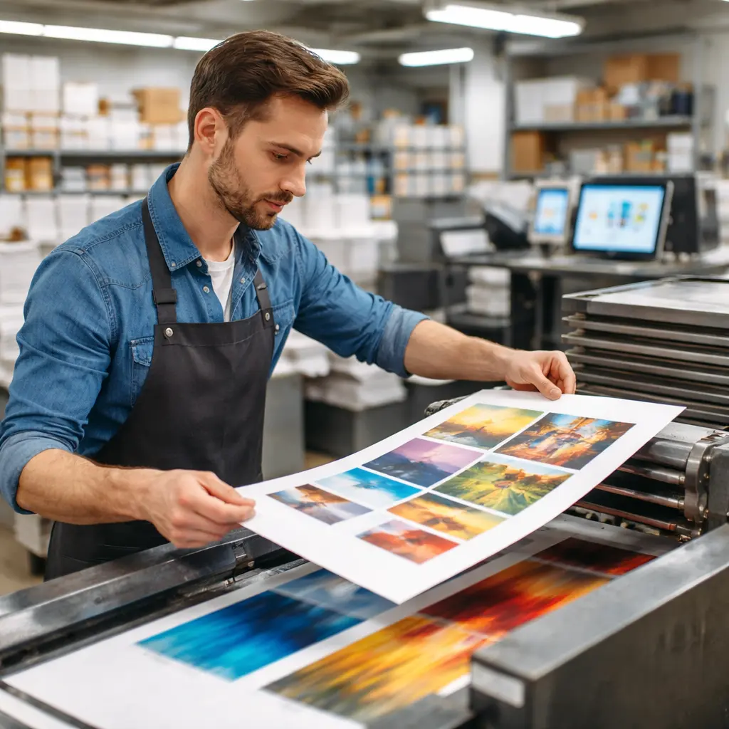 Print Shop in Downtown Los Angeles
