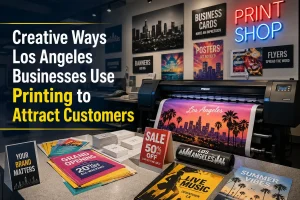 Creative Ways Los Angeles Businesses Use Printing to Attract Customers