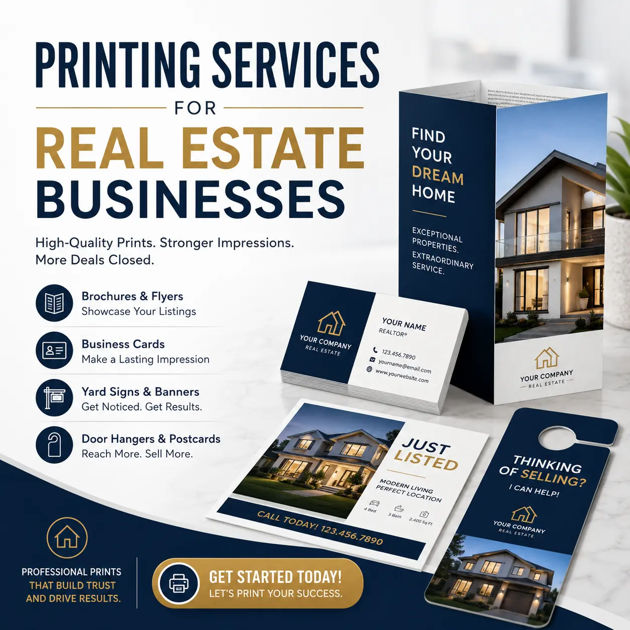 Printing Services For Real Estate Companies