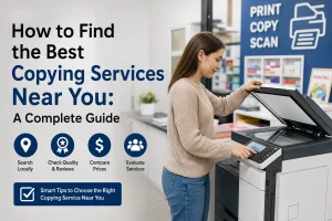 How to Find the Best Copying Services Near You: A Complete Guide