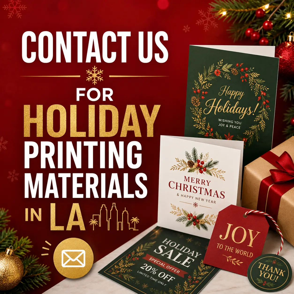 Holiday Printing in Los Angeles